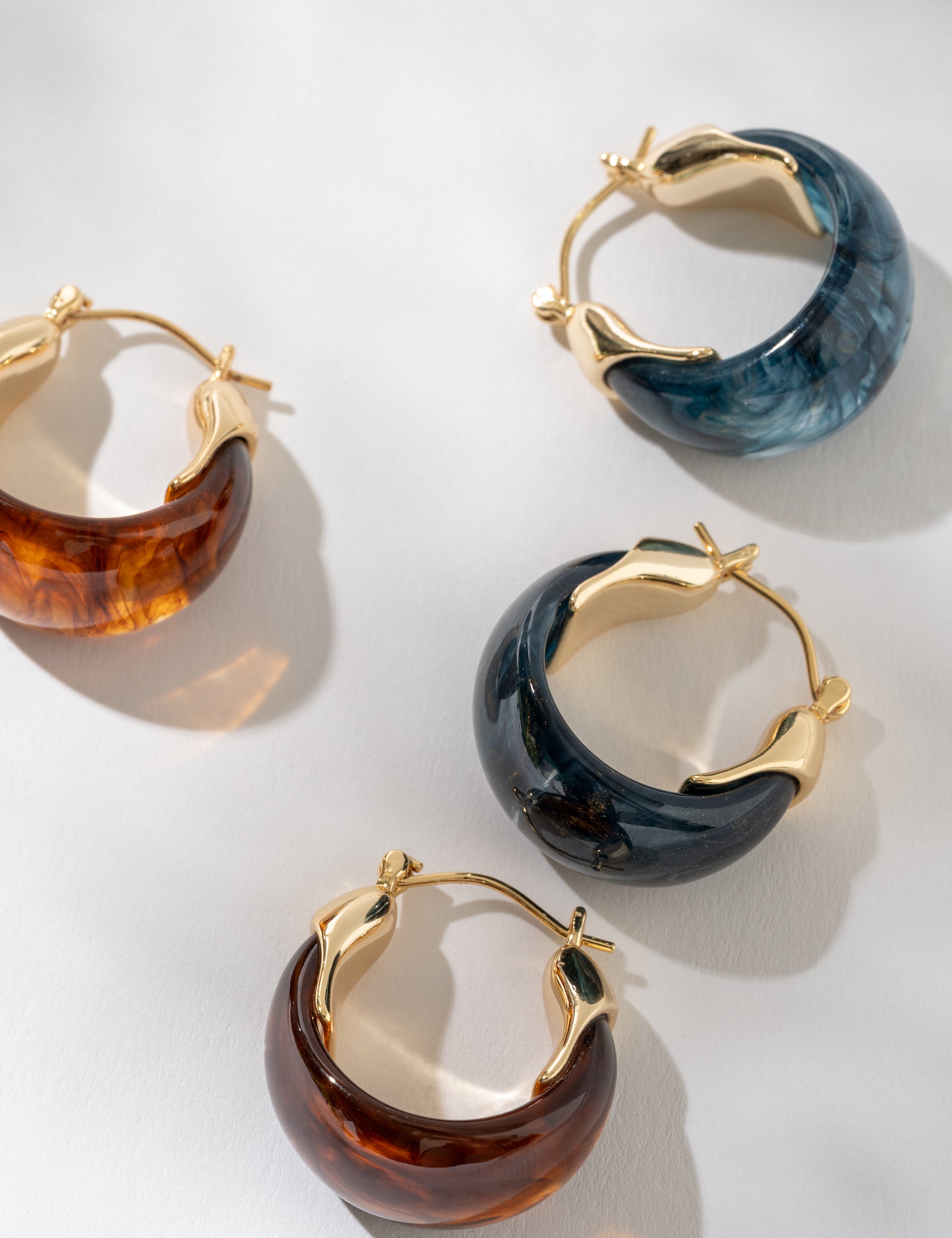 Jasmine Hoop Earrings