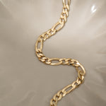 gold figaro bracelet chain