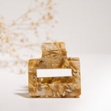 brown caramel hair clip