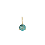 Collier superposé avec charms pierre de naissance Clara